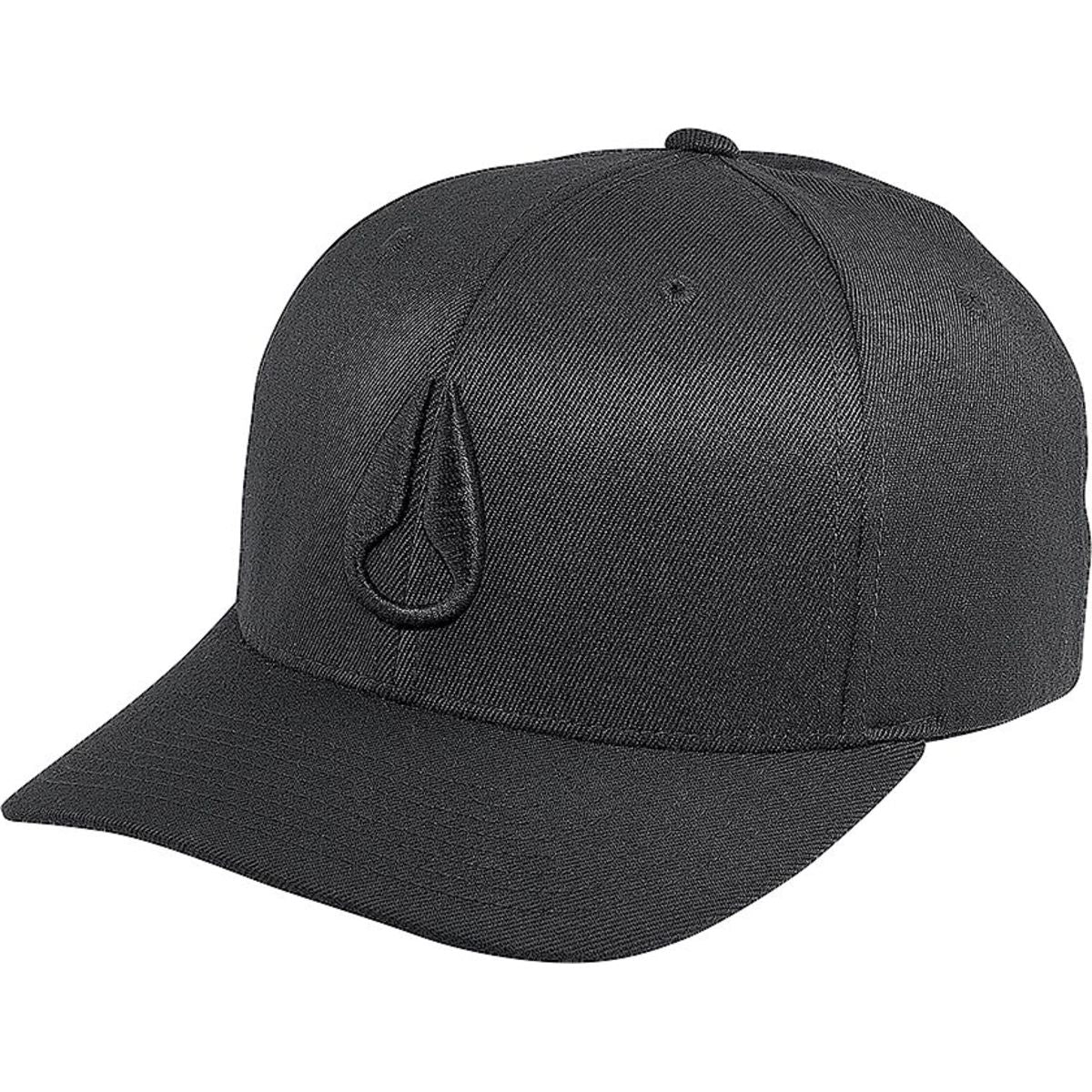 Flexfit Men's Unstructured Trucker Cap, Black, One Size 