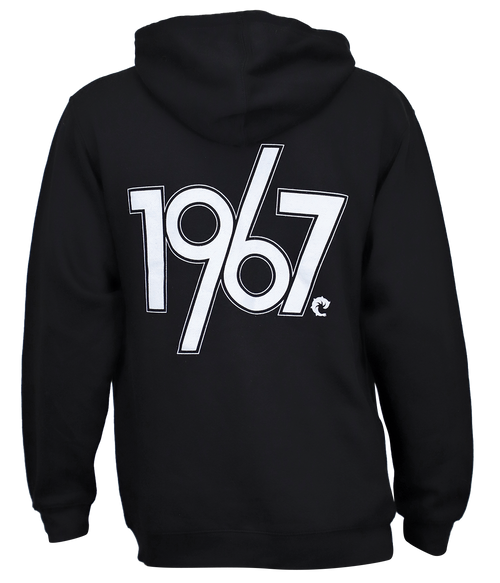 1967 Zip Hooded Sweatshirt - Wave Riding Vehicles