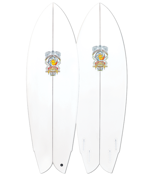 5'6 WRV x Mayhem Retro Fish (232939)