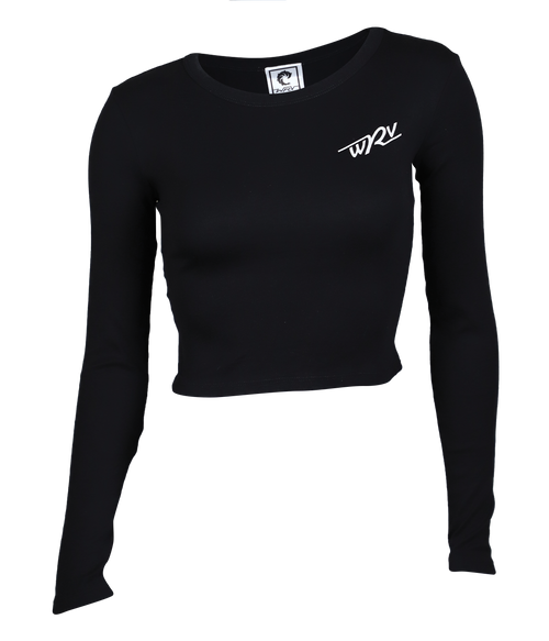 Afternoon Delight Ladies Crop L/S T-Shirt