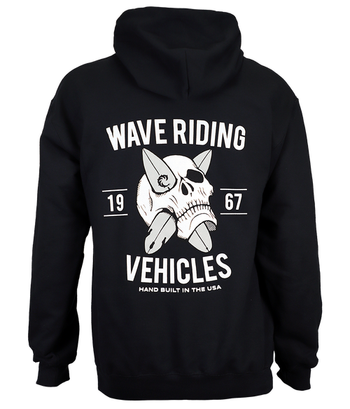 Board Skull P/O Hooded Sweatshirt - Wave Riding Vehicles