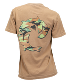 Camo Solid Ladies S/S T-Shirt - Wave Riding Vehicles