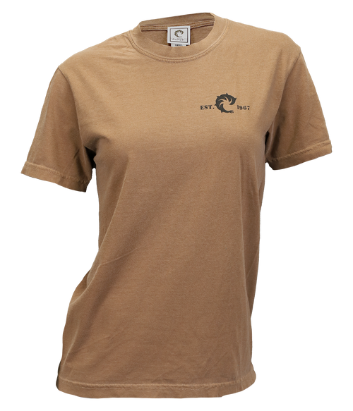 Camo Solid Ladies S/S T-Shirt - Wave Riding Vehicles