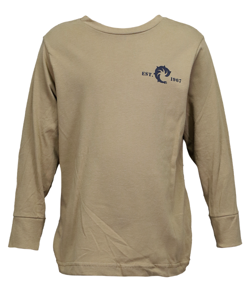 Camo Solid Youth L/S T-Shirt - Wave Riding Vehicles