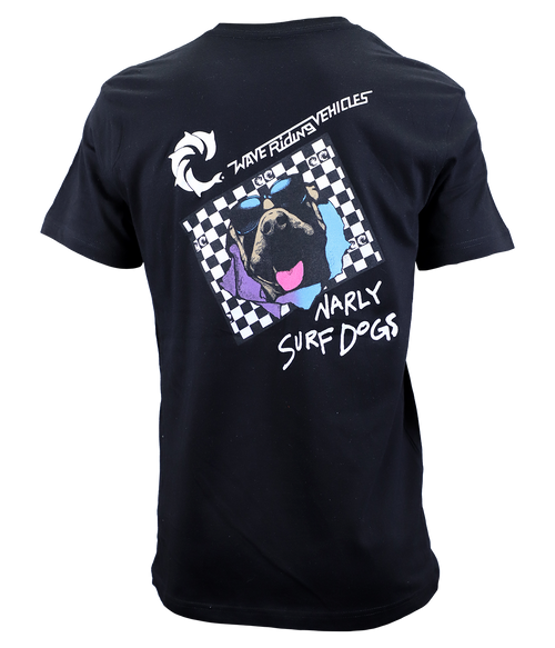 Checker Narly Dog S/S T-Shirt - Wave Riding Vehicles