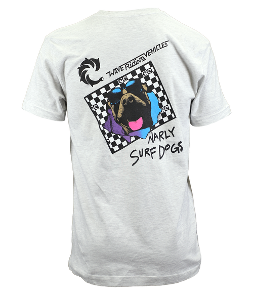 Checker Narly Dog S/S T-Shirt - Wave Riding Vehicles