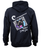 Checker Narly Dog Zip Hooded Sweatshirt - Wave Riding Vehicles