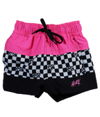 Checker Panel Infant Volley Shorts - Wave Riding Vehicles