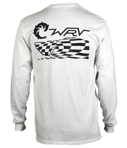 Checker Wave L/S T-Shirt - Wave Riding Vehicles