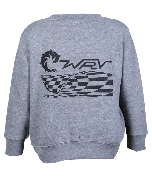 Checker Wave Toddler Crew Sweatshirt - Wave Riding Vehicles