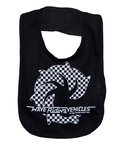 Checker Infant Bib - Wave Riding Vehicles