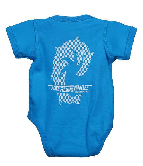 Checker Infant S/S Onesie - Wave Riding Vehicles