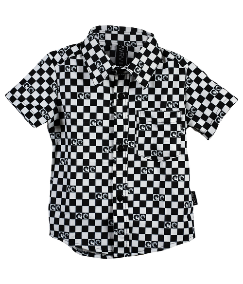 Checker Infant S/S Woven - Wave Riding Vehicles