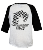 Checker Toddler Raglan T-Shirt - Wave Riding Vehicles