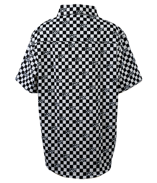 Checker Toddler S/S Woven - Wave Riding Vehicles