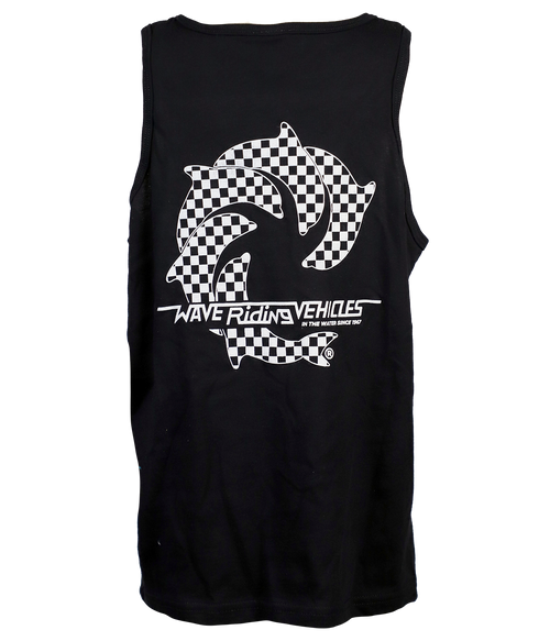 Checker Youth Tank Top - Wave Riding Vehicles