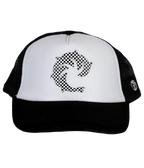 Checker Grom Foam Trucker Hat - Wave Riding Vehicles