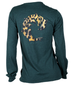 Cheetah Baby Ladies L/S T-Shirt - Wave Riding Vehicles