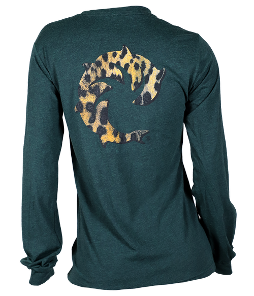 Cheetah Baby Ladies L/S T-Shirt - Wave Riding Vehicles