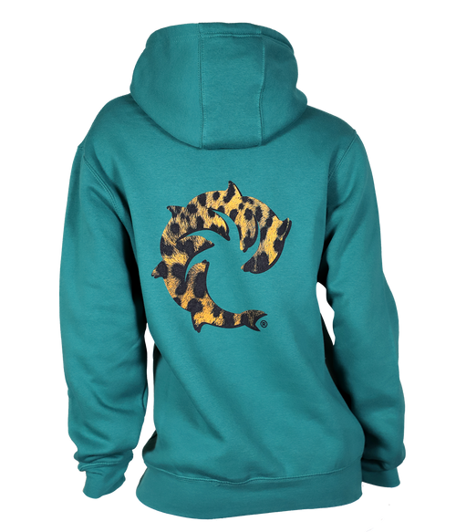 Cheetah Baby Ladies P/O Hooded Sweatshirt - Wave Riding Vehicles