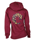 Cheetah Baby Ladies Zip Up Hooded Sweatshirt - Wave Riding Vehicles