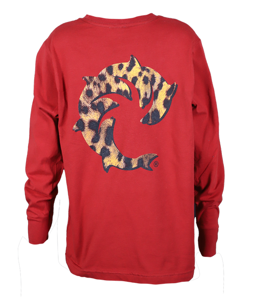 Cheetah Baby Youth L/S T-Shirt - Wave Riding Vehicles