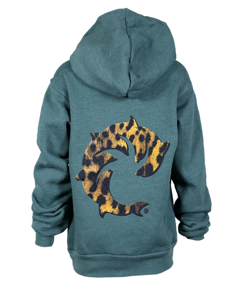 Cheetah Baby Youth P/O Hooded Sweatshirt - Wave Riding Vehicles