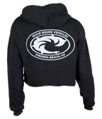 EOP VB Ladies Crop P/O Hooded Sweatshirt - Wave Riding Vehicles