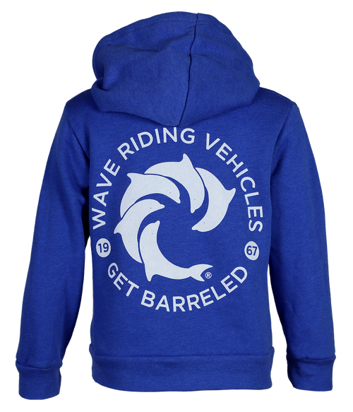 Get Barreled Youth Zip Hooded Sweatshirt - Wave Riding Vehicles