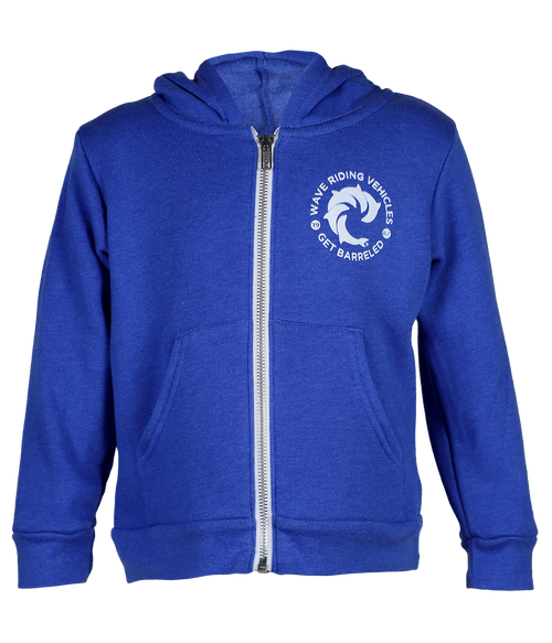 Get Barreled Youth Zip Hooded Sweatshirt - Wave Riding Vehicles