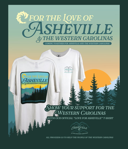 Love for Asheville S/S T-Shirt - Wave Riding Vehicles