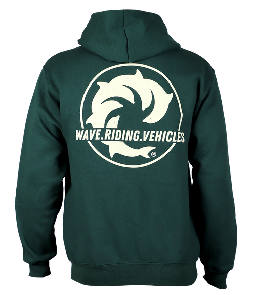 MAP Zip Hooded Sweatshirt - Wave Riding Vehicles