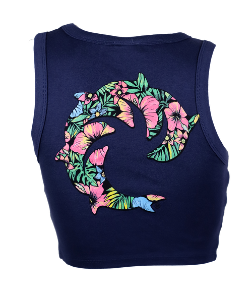 Nalu Ladies Crop Tank Top - Wave Riding Vehicles