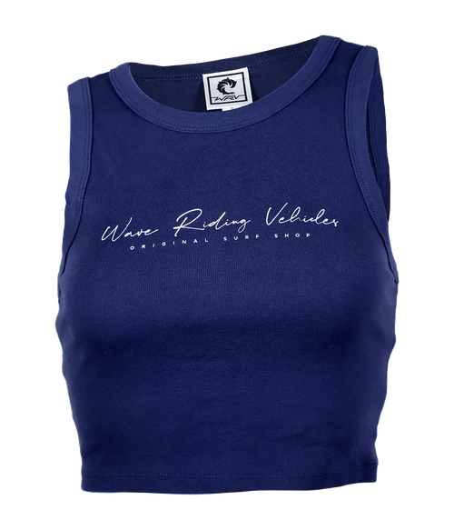 Nalu Ladies Crop Tank Top - Wave Riding Vehicles