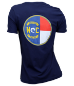 NC Flag Ladies S/S T-Shirt - Wave Riding Vehicles