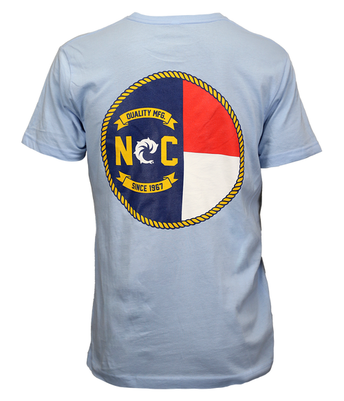 NC Flag S/S T-Shirt - Wave Riding Vehicles