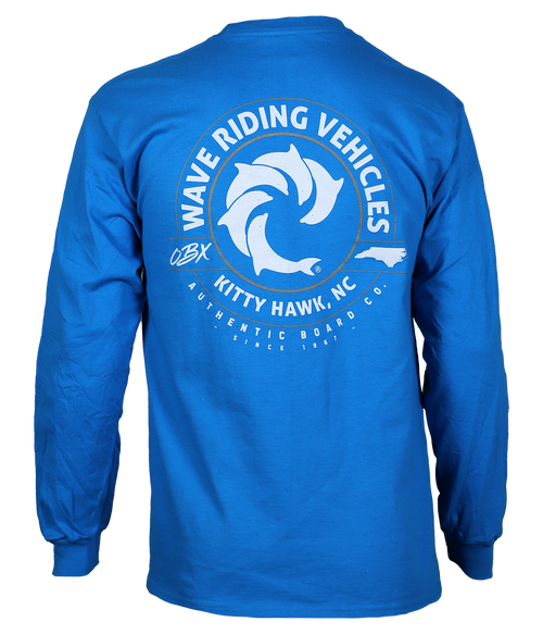 OBX Authentic L/S T-Shirt - Wave Riding Vehicles