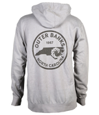 Old OBX P/O Hooded Sweatshirt - Wave Riding Vehicles