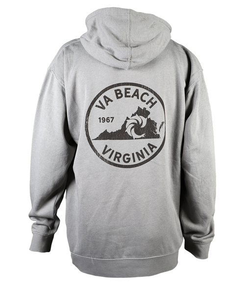 Old VB P/O Hooded Sweatshirt - Wave Riding Vehicles