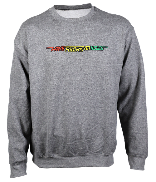 Rasta Highlight Crew Sweatshirt - Wave Riding Vehicles