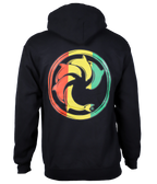 Rasta Highlight P/O Hooded Sweatshirt - Wave Riding Vehicles