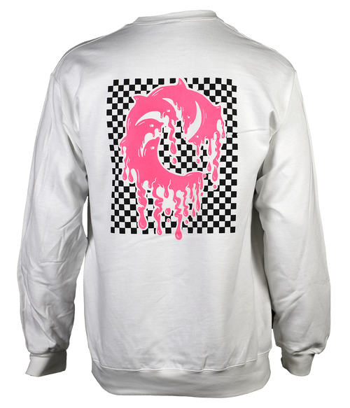 Checker Slimebox Crew Sweatshirt - Wave Riding Vehicles