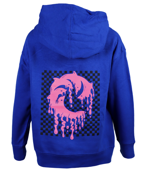 Checker Slimebox Youth P/O Hooded Sweatshirt - Wave Riding Vehicles