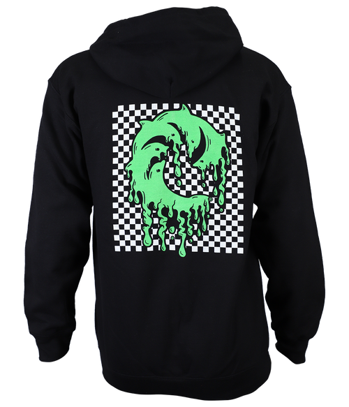 Slime Box Zip Hooded Sweatshirt - Wave Riding Vehicles