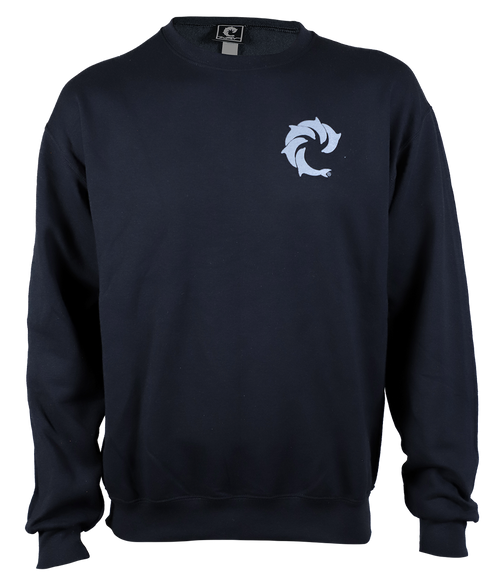 Solid Crew Sweatshirt - Wave Riding Vehicles