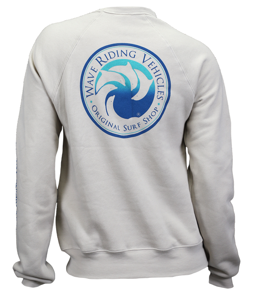 The Shop Ladies Crew Sweatshirt - Wave Riding Vehicles