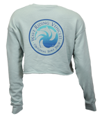 The Shop Ladies Crop Crew Sweatshirt - Wave Riding Vehicles