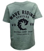 VB Surf Shop Toddler S/S T-Shirt - Wave Riding Vehicles