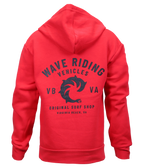 VB Surf Shop Youth Zip Hooded Sweatshirt - Wave Riding Vehicles