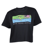 Vinny Van Yo Ladies Crop S/S T-Shirt - Wave Riding Vehicles